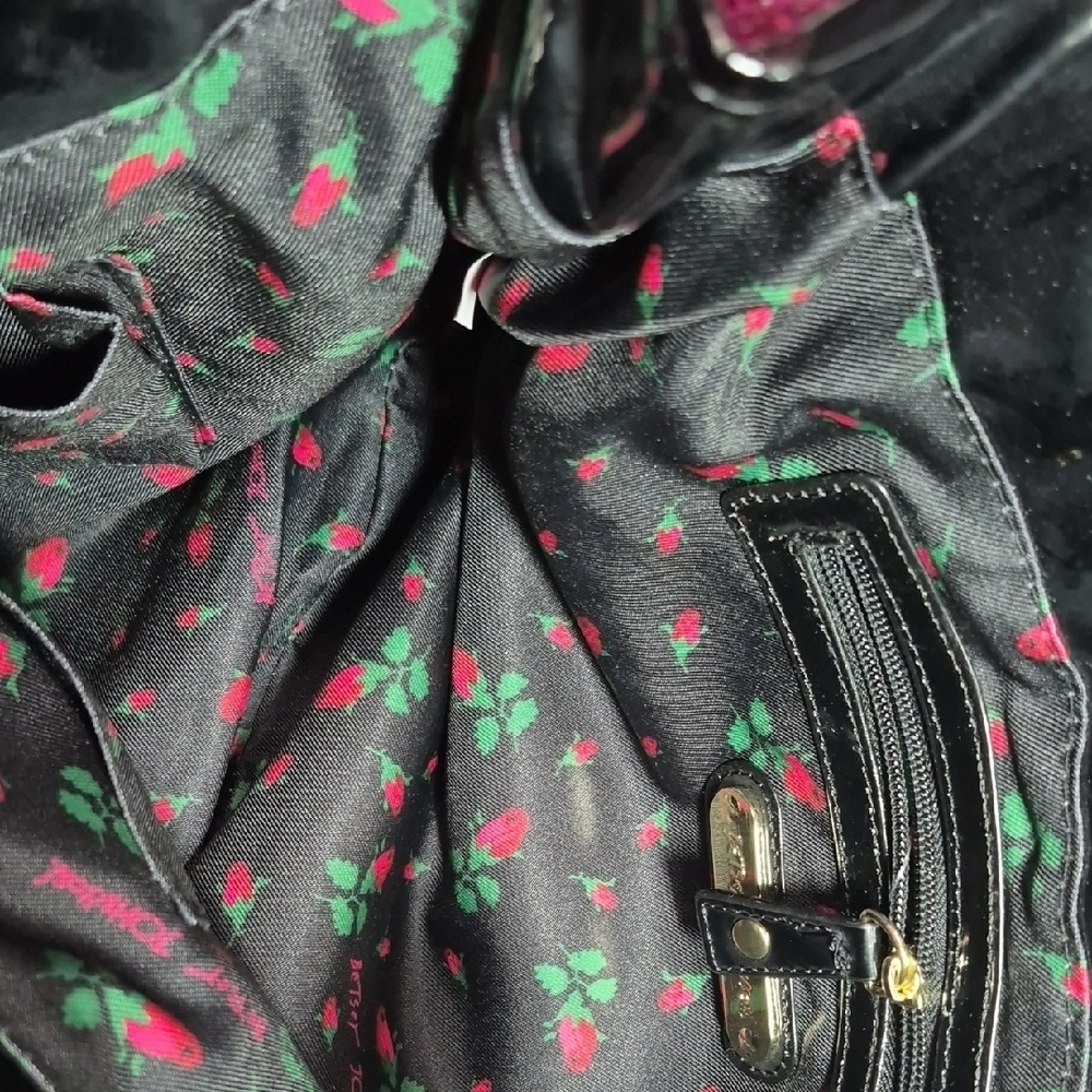 Cartera De Brillo Muy Bonita Tiene Las Agarraderas Rajadas - Picture 13 of 16